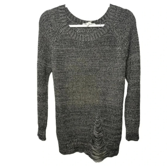 BCBGeneration Distressed Sweater - Picture 1 of 7